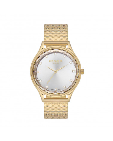 LeeCooper - Ellen - LC07122,130 - Reloj analógico para mujer - pulsera de metal