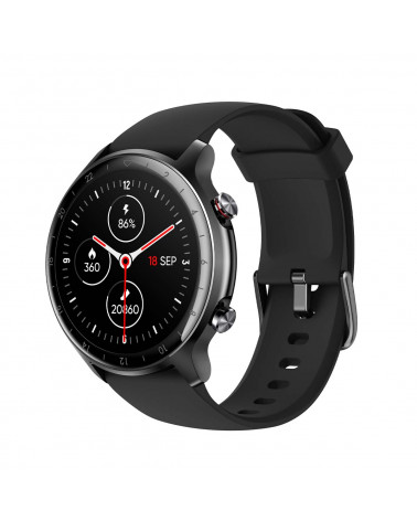 Smarty connected watch - ARENA - silicone bracelet - GPS - heart rate - pedometer - touch screen