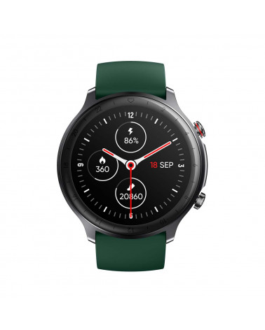 Smarty connected watch - ARENA - silicone bracelet - GPS - heart rate - pedometer - touch screen