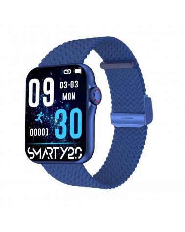 Verbundene Uhr - SMARTY2.0 - New Standing - Magnetisches Armband - Bluetooth-Anruf - Herzrhythmus - Schrittzähler - IP68