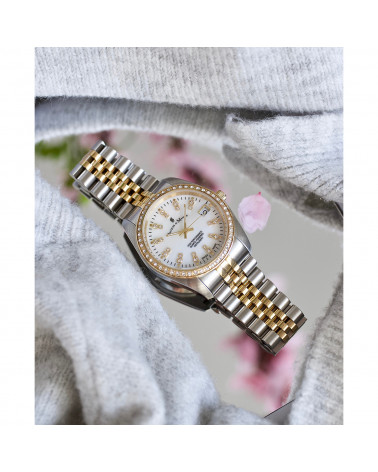 Reloj señora - Jacques du Manoir - Inspiration Stass 36mm - NROP.07
