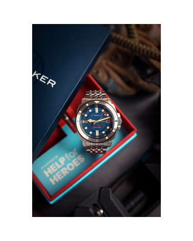 Men's watch - SPINNAKER - Hull Commander Automatic Help for Heroes Limited Edition - SP-5114-66-HH