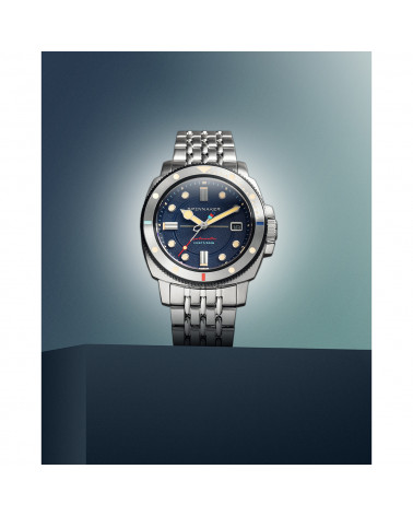 Montre homme - SPINNAKER - Hull Commander Automatic Help for Heroes Limited Edition - SP-5114-66-HH