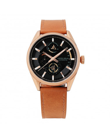 Montre homme ARIES GOLD - ROADSTER - G 9021 RG-BK