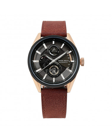 Montre homme ARIES GOLD - ROADSTER - G 9021 RGBK-BR