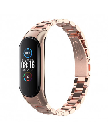 Montre connectée Smarty - Fit Lux Steel - bracelet acier  - consommation calories - podomètre - contrôle du sommeil - fitness