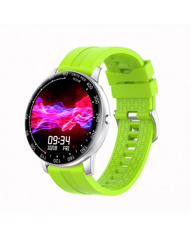 Smarty smart watch - Warm Up - bracciale in silicone - frequenza cardiaca - pedometro - GPS - meteo
