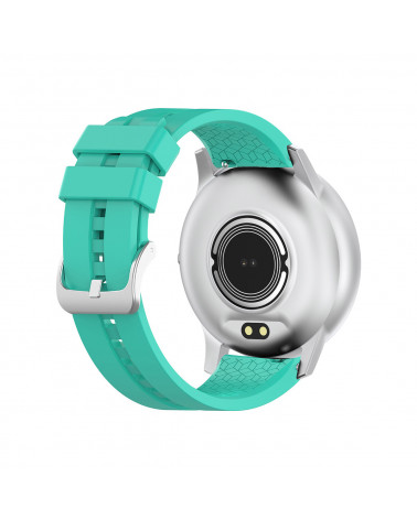 Montre connectée Smarty - Warm Up - bracelet silicone - rythme cardiaque - podomètre - GPS - météo - écran tactile