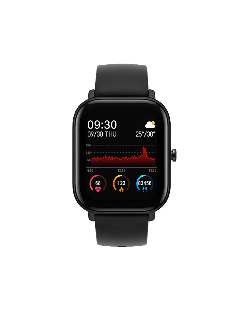 Montre connectée Smarty - Lifestyle Silicone - bracelet silicone - rythme cardiaque - consommation calories - fitness - GPS