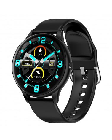 Smarty Smart watch - Essential - silicone bracelet - body temperature - pedometer - touch screen