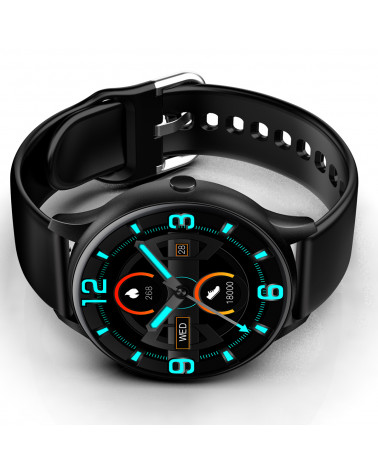 Montre connectée Smarty - Essential - bracelet silicone - température corporelle - podomètre - écran tactile