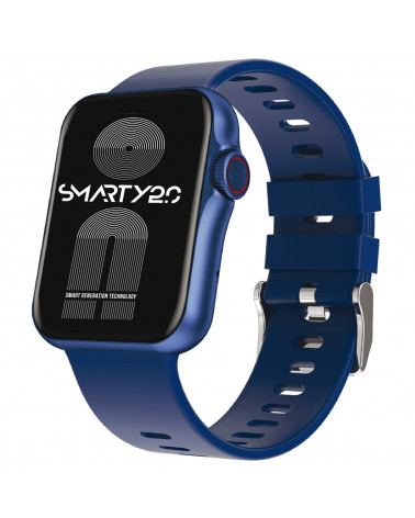 SMARTY Connected Watch - Silicone Standing - Silicone Wristband - Calorie consumption - Bluetooth Call - Fitness - GPS